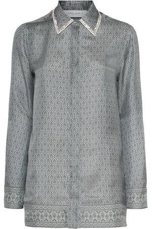 Golden Goose Camicia Pigiama Journey In Twill