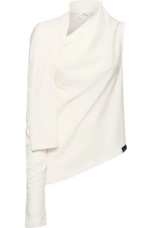 Courrèges Top In Jersey Con Spalle Scoperte
