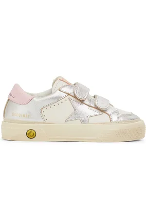 Golden Goose Sneaker May School In Pelle Laminata
