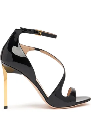 Tom Ford Sandali Newton In Pelle Verniciata 105mm