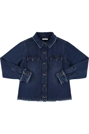 Chloé Camicia In Denim Di Cotone