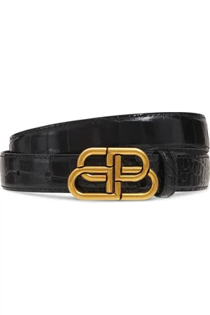 Balenciaga Cintura Bb In Pelle 3cm