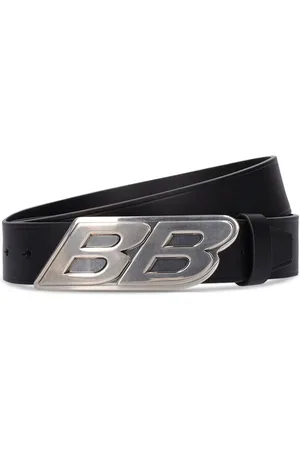 Balenciaga Cintura Bb Moto In Pelle 3.5cm