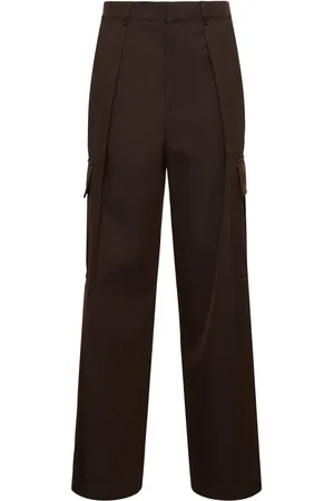 Burberry Pantaloni Cargo In Lana
