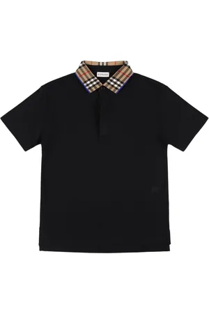 Burberry Polo In Cotone Piqué