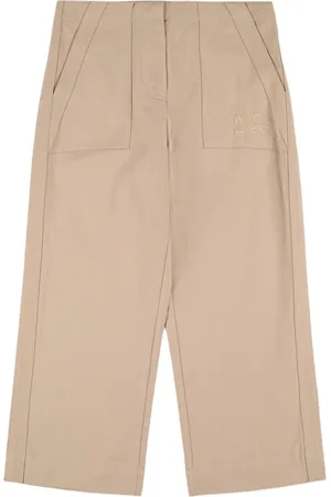 Burberry Pantaloni In Misto Cotone
