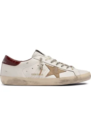Golden Goose Sneakers Super Star In Camoscio E Pelle
