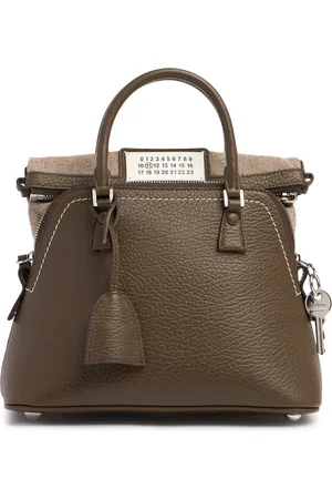 Maison Margiela Borsa Mini 5ac Classique In Pelle Martellata