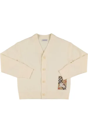 Burberry Cardigan In Maglia Di Lana