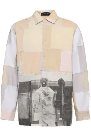 KIDSUPER STUDIOS Camicia Patchwork
