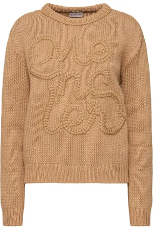 Moncler Maglia Girocollo In Cotone Con Logo