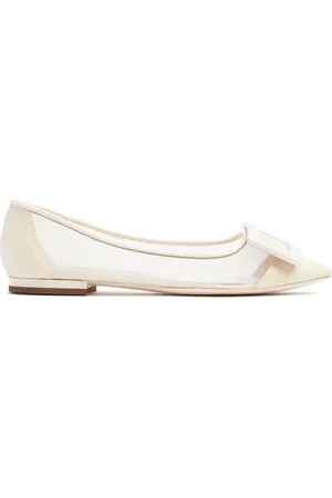 Roger Vivier Ballerine Gommettine In Mesh 5mm