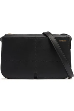 Burberry Borsa A Spalla Snip In Pelle Liscia