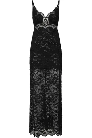Paco rabanne Vestito Lungo In Pizzo