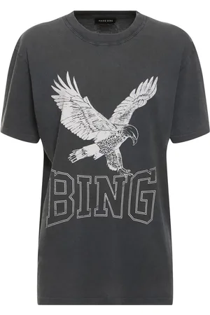 ANINE BING T-shirt Lili Retro In Jersey Di Cotone