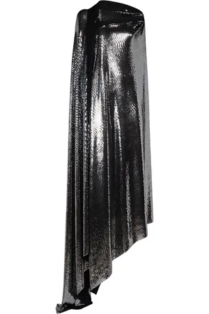 Balenciaga Vestito In Jersey Metallizzato
