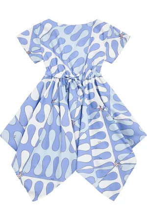 Puccini Vestito In Popeline Di Cotone Stampato