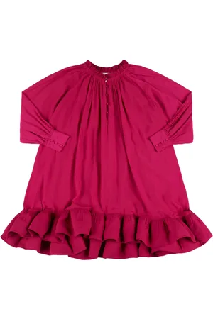 Lanvin Vestito A Maniche Lunghe Con Ruches
