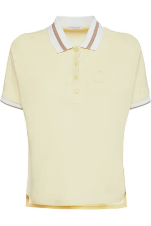 Moncler Polo In Jersey Di Cotone