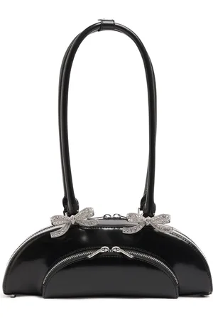 Self-Portrait Borsa Curved In Pelle