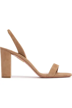 Aquazzura Sandali So Nude In Camoscio 85mm