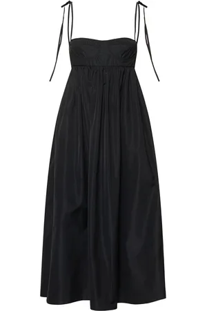Cecilie Bahnsen Vestito Midi Ialena In Poly Riciclato