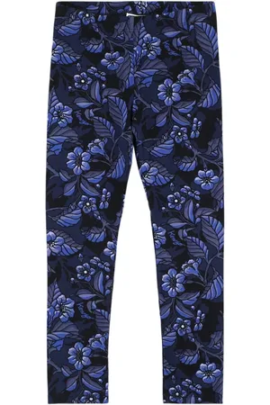 Kenzo Leggings In Misto Cotone Stampato