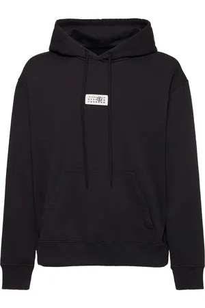 Maison Margiela Felpa In Cotone Washed Con Cappuccio