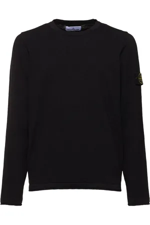 Stone Island Felpa Girocollo In Cotone