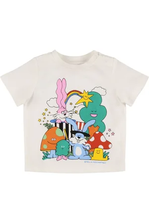 Stella McCartney T-shirt In Jersey Di Cotone Stampato