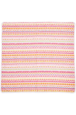 Missoni Coperta In Jersey Di Cotone Stampato
