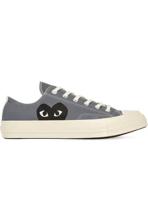 Comme des Garçons Sneakers Low Top Play Converse In Cotone