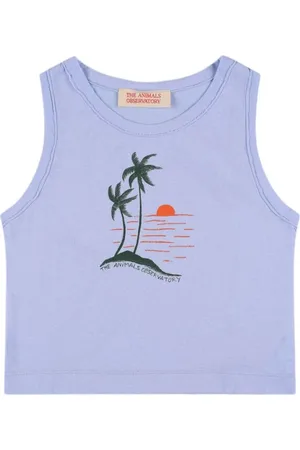 The Animals Observatory Tank Top In Jersey Di Cotone