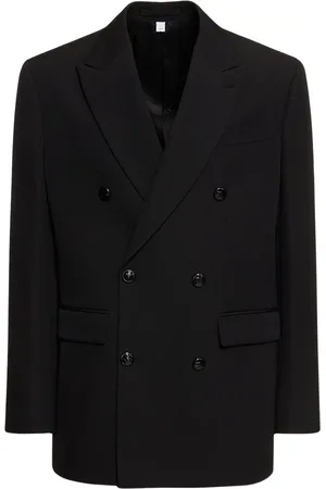 Burberry Blazer Doppiopetto Newman In Lana