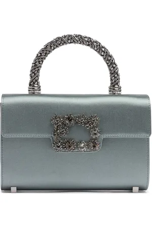 Roger Vivier Borsa Mini Envelope Flower In Pelle