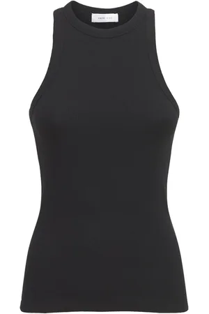 ANINE BING Tank Top Eva In Jersey Di Cotone A Costine