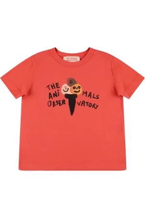 The Animals Observatory T-shirt In Jersey Di Cotone Stampato