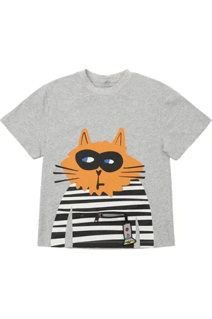 Stella McCartney T-shirt In Jersey Di Cotone Stampato