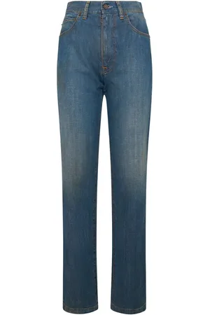 Maison Margiela Jeans Dritti In Denim