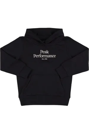Peak Performance Felpa Original In Misto Cotone / Logo E Cappuccio