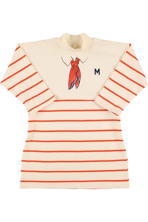 Mini Rodini Vestito In Cotone Organico Stampato