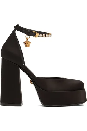 VERSACE Décolleté In Raso E Viscosa 110mm