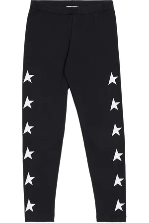 Golden Goose Leggings In Jersey Di Cotone Con Stampa