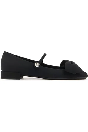 VALENTINO GARAVANI Scarpe Mary Jane Bowjane In Raso 20mm