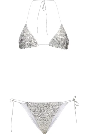 Oseree Bikini A Triangolo Con Paillettes