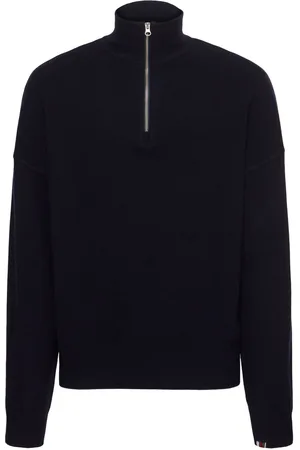 EXTREME CASHMERE Maglia N235 A Costine Con Mezza Zip
