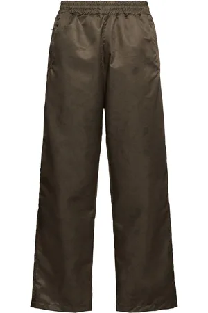 ROUGH. Pantaloni Sportivi Ampi Os Jacquard