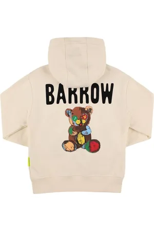 BARROW Felpa In Cotone Con Cappuccio