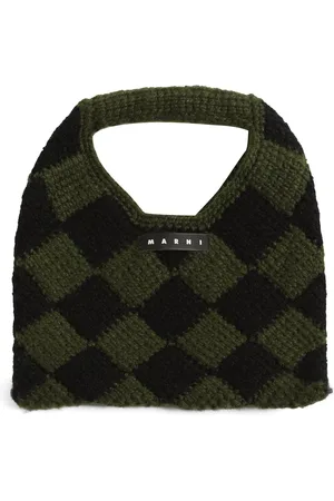 Marni Borsa Shopping Color Block Con Logo
