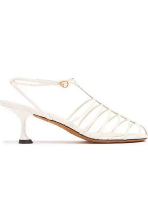 Proenza Schouler Sandali Tee Cage In Pelle 50mm